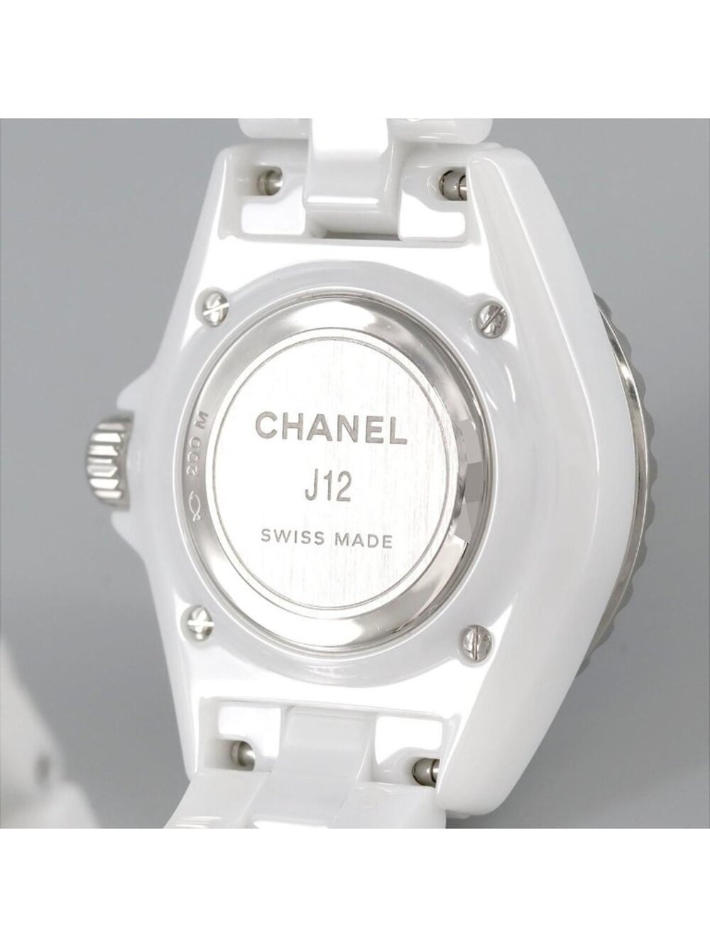 Chanel Phantom 33 mm Ceramic Quartz Watch - Picture 7 of 8